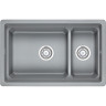 Кухонная мойка GRANULA KS-7304U, алюминиум 7304U ALYUMIHIYM